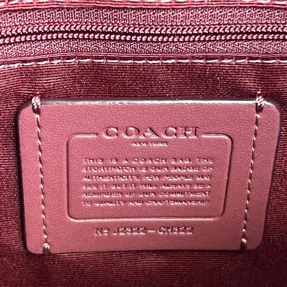 CH322 - Coach Rowan Satchel with Signature Canvas Detail - Picture 10 of 14
